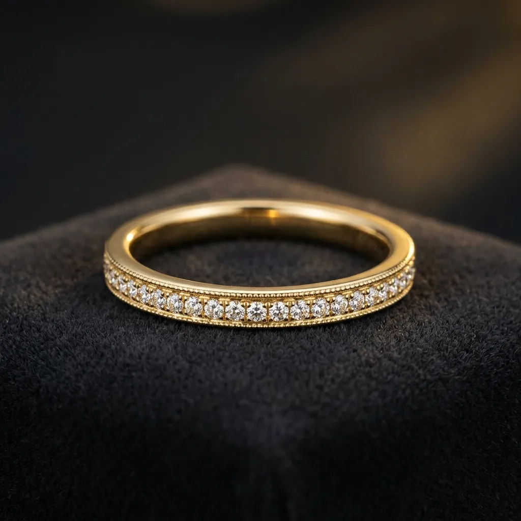 The Aura Pavé Eternity Band